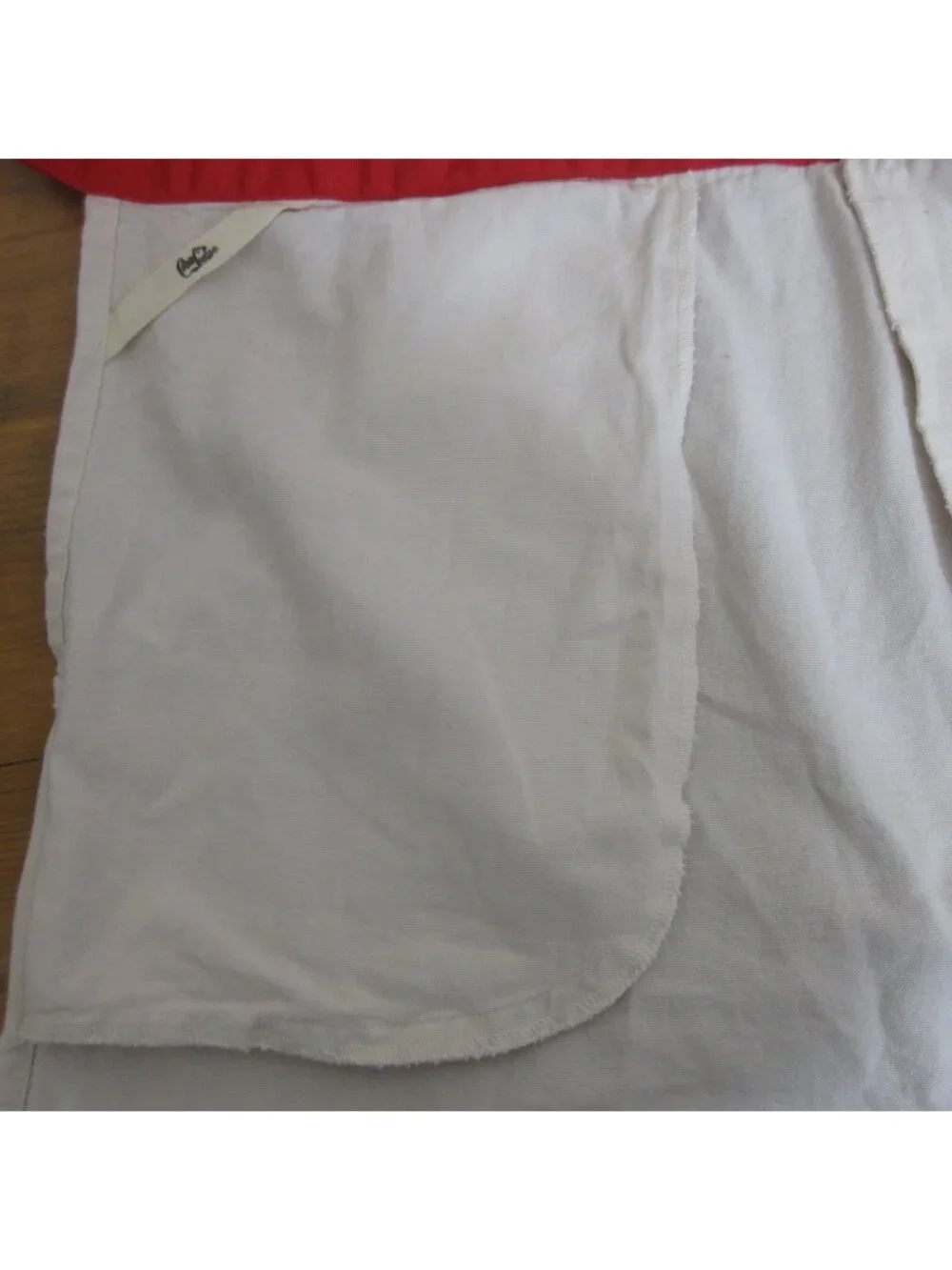 Coca-Cola Apron Pockets The Linen Press Red Advertising Ladies Logo Vintage Look